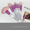 10pcs Creative Professional Crystal Makeup Tools Brush Set